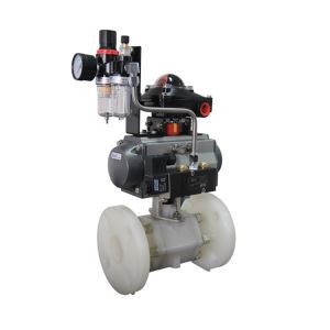 Pneumatisk True Union Kugleventil